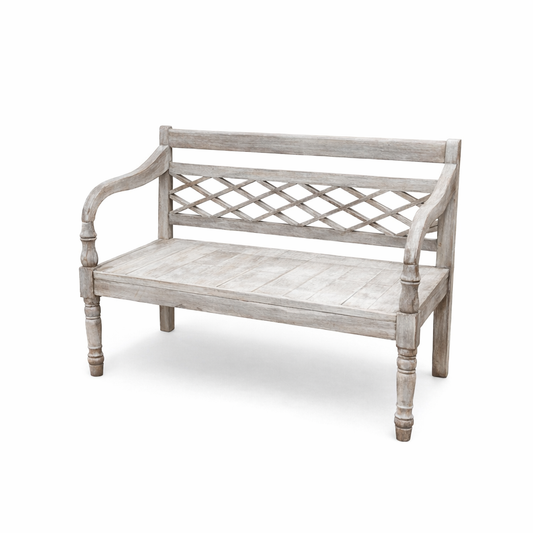 cross backed bench