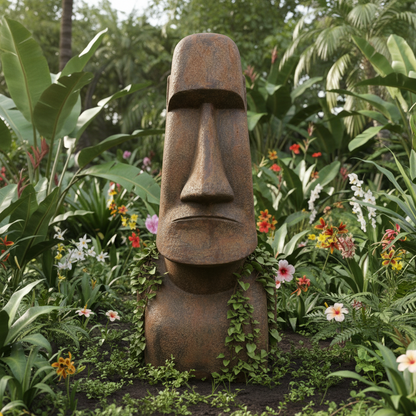 Easter Island Head Garden Statue