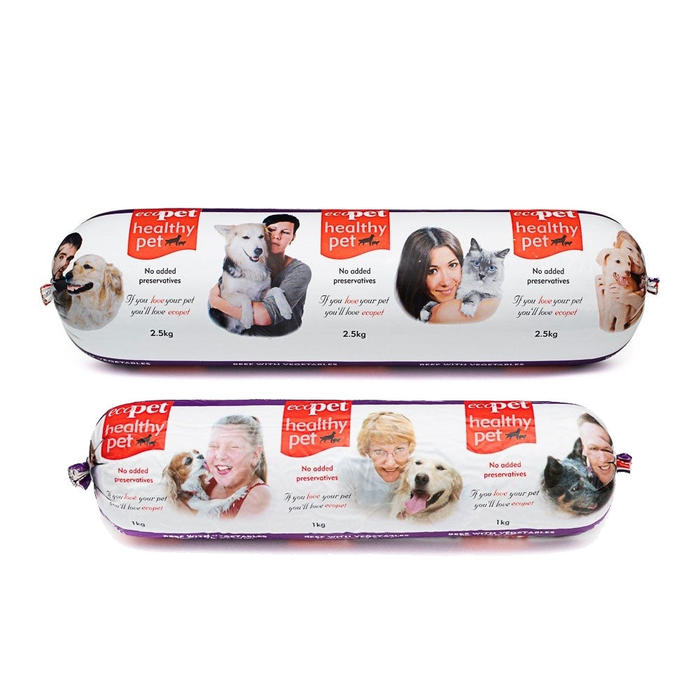 ECOPET Beef & Vegetables Cooked Roll