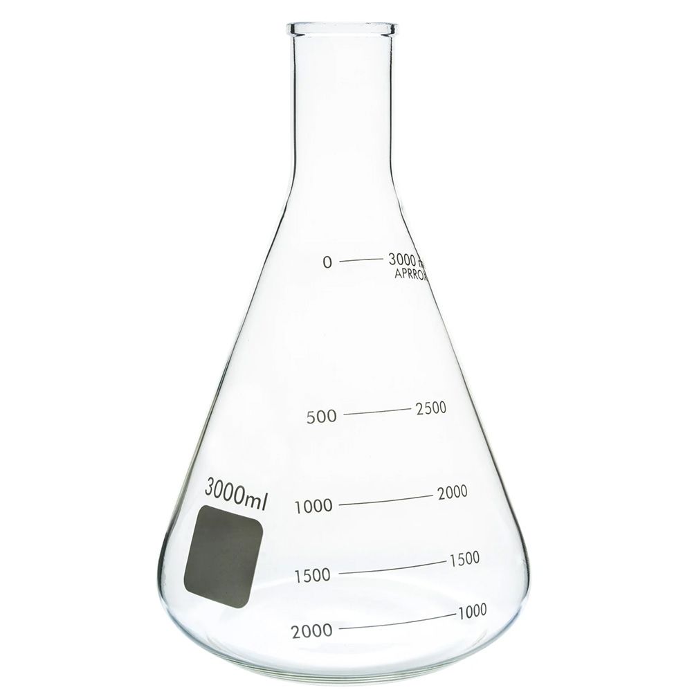 KEG KING Borosilicate Erlenmyer Conical Flasks