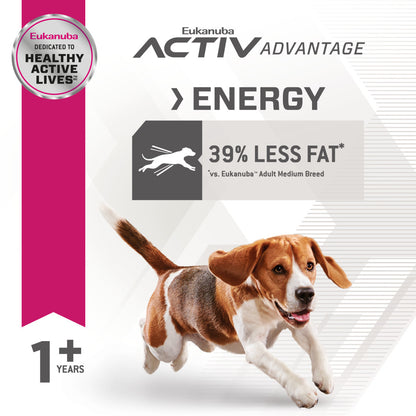 EUKANUBA Adult Fit Body Medium Breed Dry Dog Food - 15kg