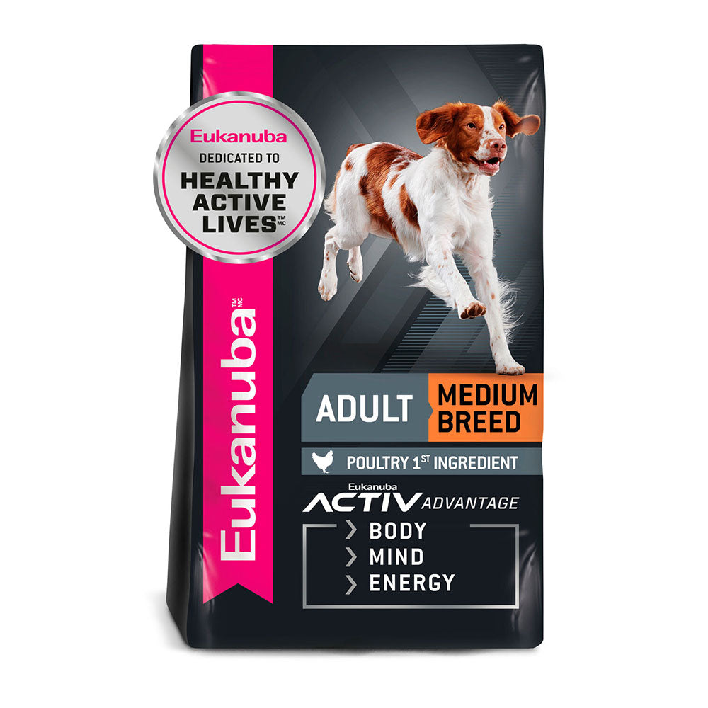 EUKANUBA Adult Medium Breed Dry Dog Food