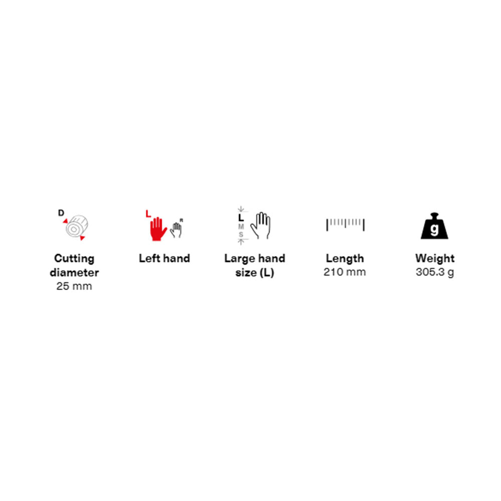 FELCO 10 Pruning Shears / Secateurs - Left Handed