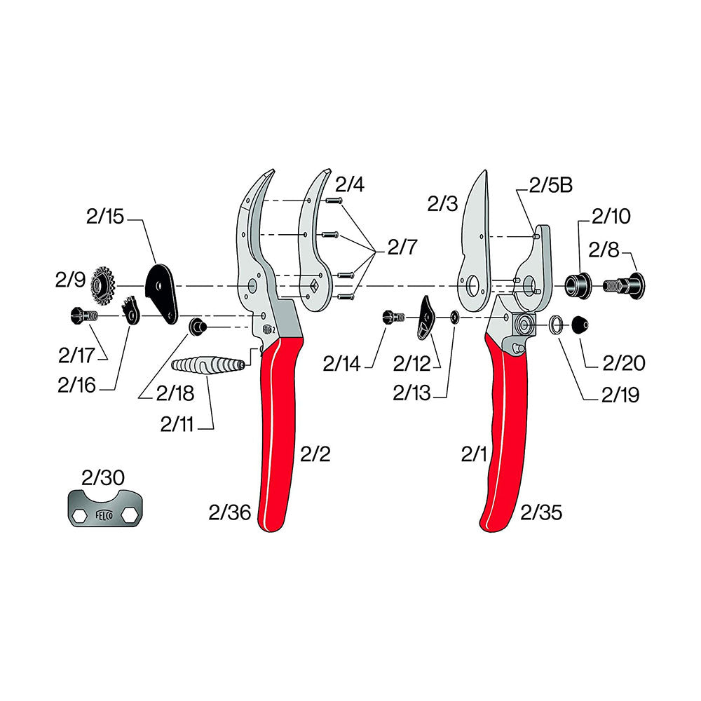 FELCO 2 Pruning Shears / Secateurs