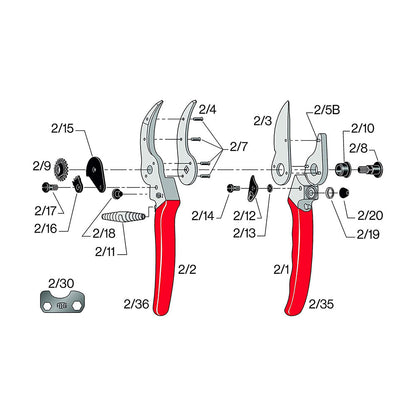 FELCO 2 Pruning Shears / Secateurs