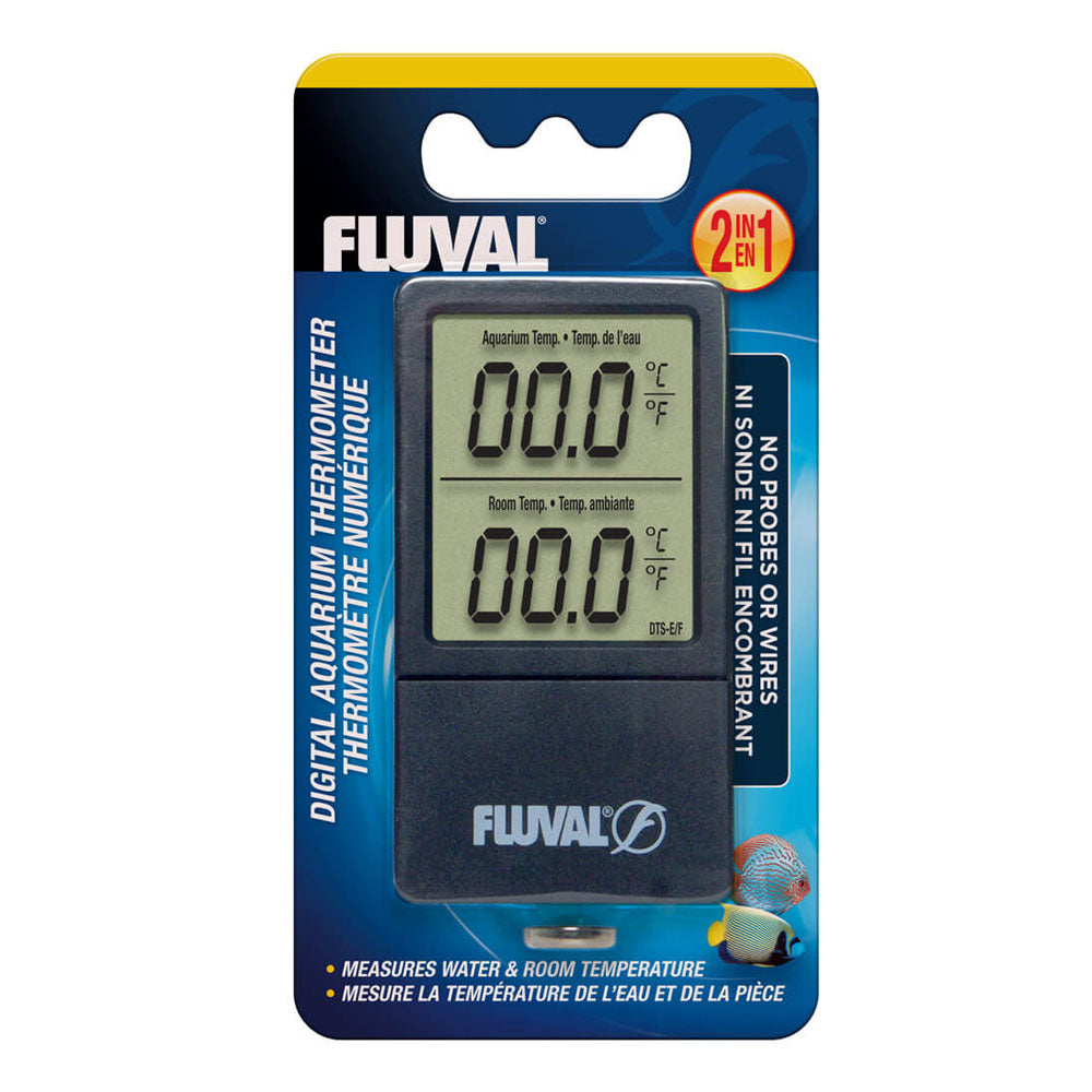 FLUVAL 2-in-1 Digital Aquarium Thermometer