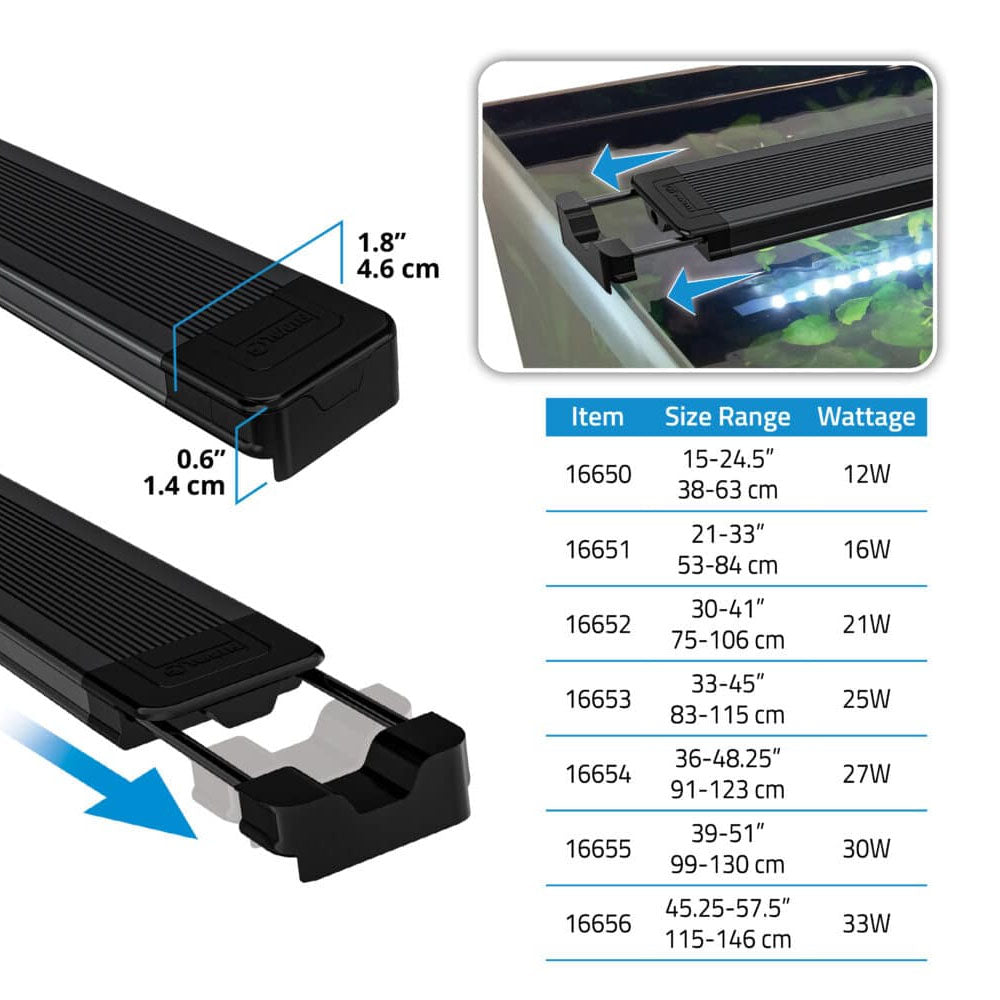 FLUVAL Aquasky 3.0 LED RGB + W Aquarium Light