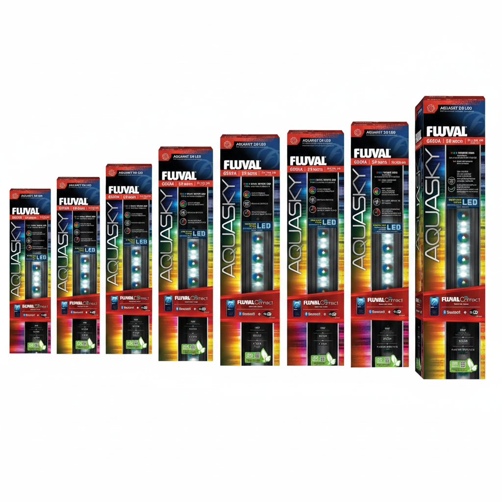 FLUVAL Aquasky 3.0 LED RGB + W Aquarium Light