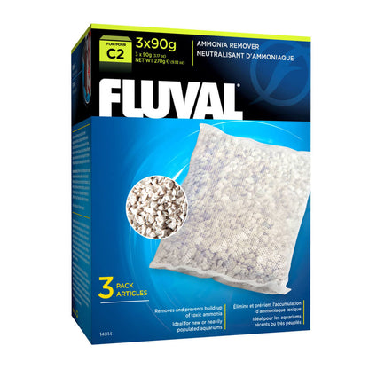 FLUVAL C2/C3/C4 Hang On Filter Ammonia Remover 3PK