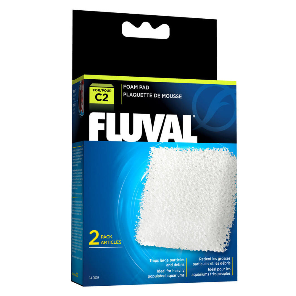 FLUVAL C2/C3/C4 Hang On Filter Foam Pad 2PK