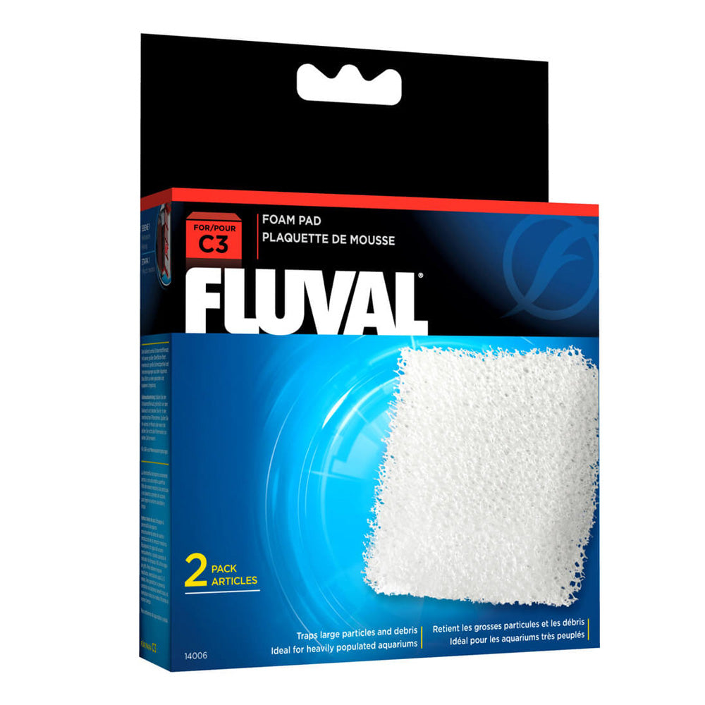 FLUVAL C2/C3/C4 Hang On Filter Foam Pad 2PK