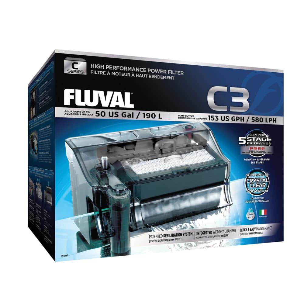 FLUVAL C3 Hang On Filter Up to 190L