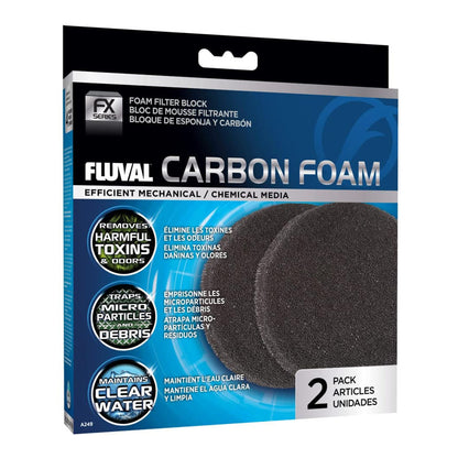 FLUVAL FX2/FX4/FX5/FX6 Carbon Foam 2PK
