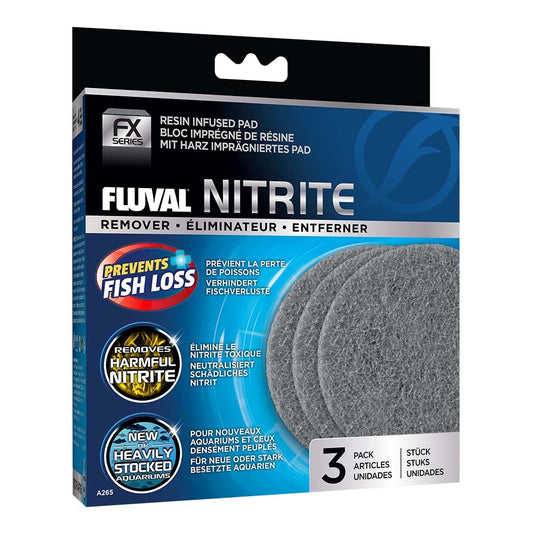FLUVAL FX2/FX4/FX5/FX6 Nitrite Remover Pads 3PK