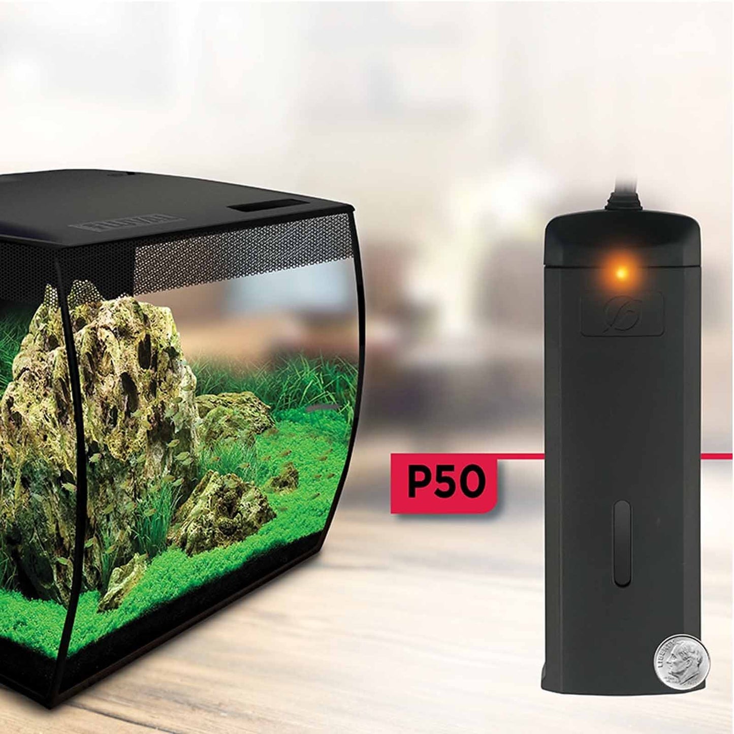FLUVAL P50 Preset Aquarium Heater 50W