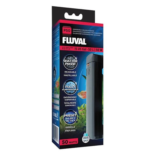 FLUVAL P50 Preset Aquarium Heater 50W