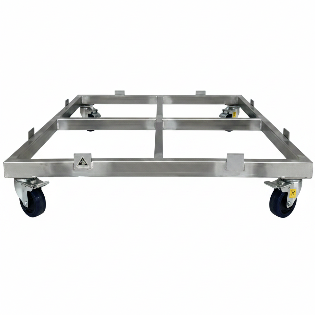 Foodcube platform with wheels