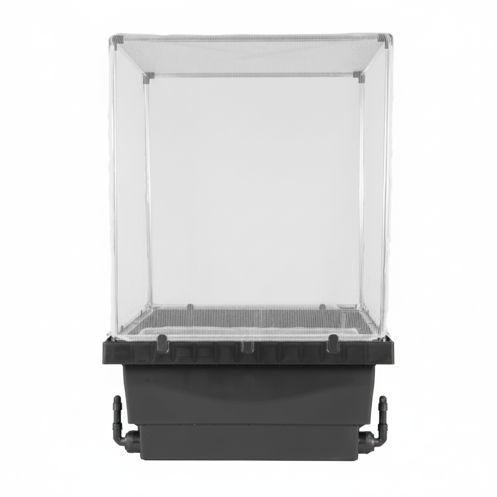 Foodcube with Closed Greenhouse Cover - Square