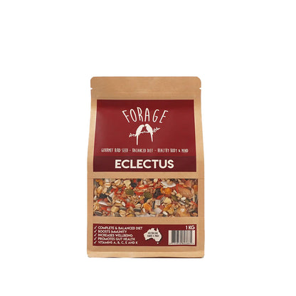 FORAGE GOURMET BIRD SEED Eclectus