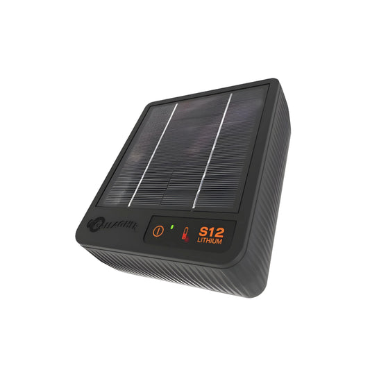 GALLAGHER S12 Lithium Solar Fence Energizer