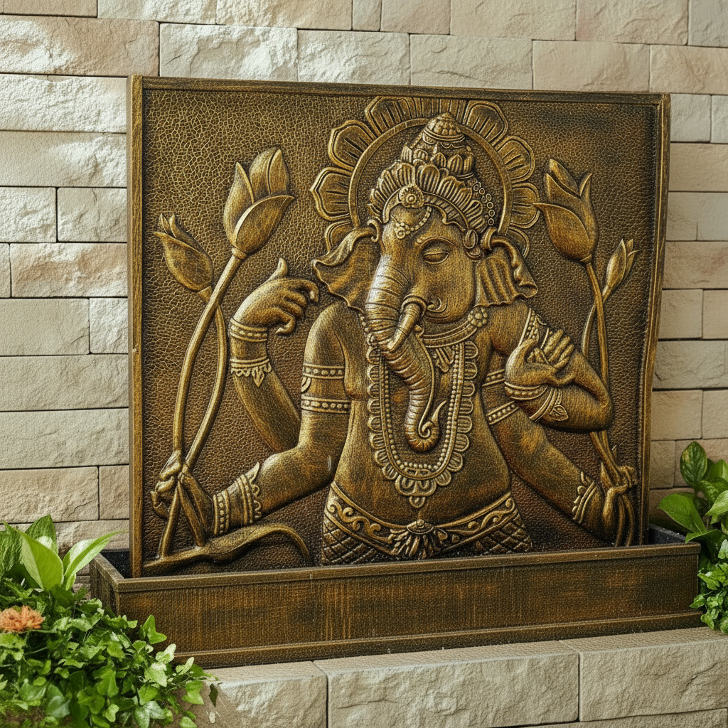 Ganesha Water Feature with Pump