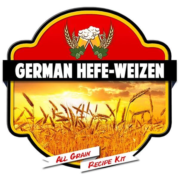 German Hefe-Weizen All Grain Recipe Kit Suits Grainfather Malt Home Brew