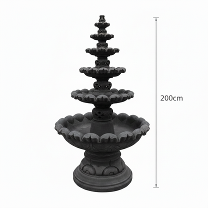 Grand Lotus 6-Tier Fountain 200cm 