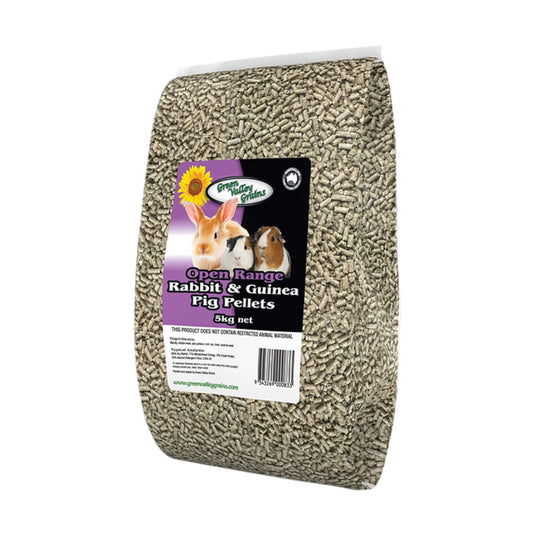 GREEN VALLEY GRAINS Rabbit & Guinea Pig Pellets - 5kg