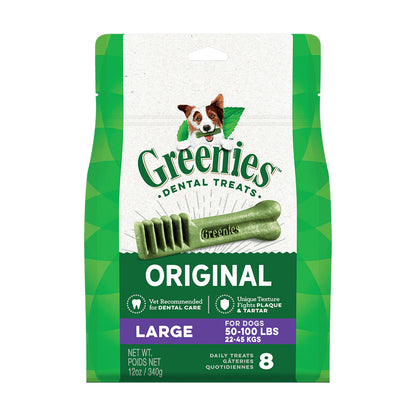 GREENIES Original Large Dental Dog Treats For Dogs 22 - 45 kgs