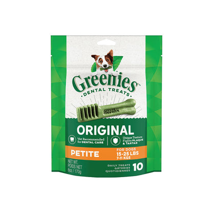 GREENIES Original Petite Dental Dog Treats For Dogs 7 - 11 kgs