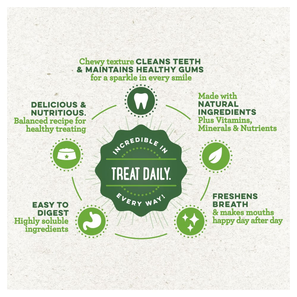 GREENIES Original Large Dental Dog Treats For Dogs 22 - 45 kgs