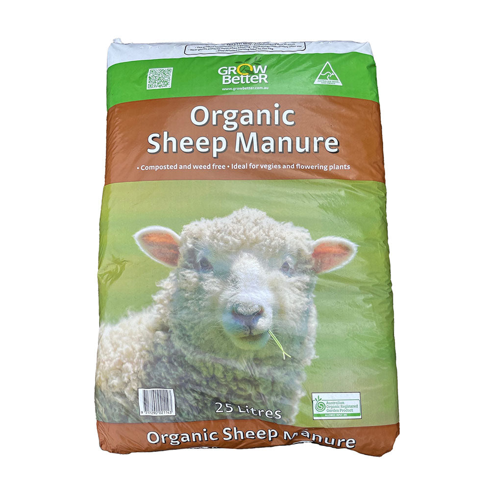 GROW BETTER Organic Sheep Manure