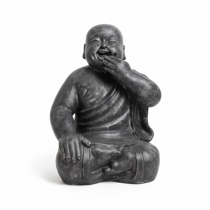 Happy Laughing Buddha Statue - Large View