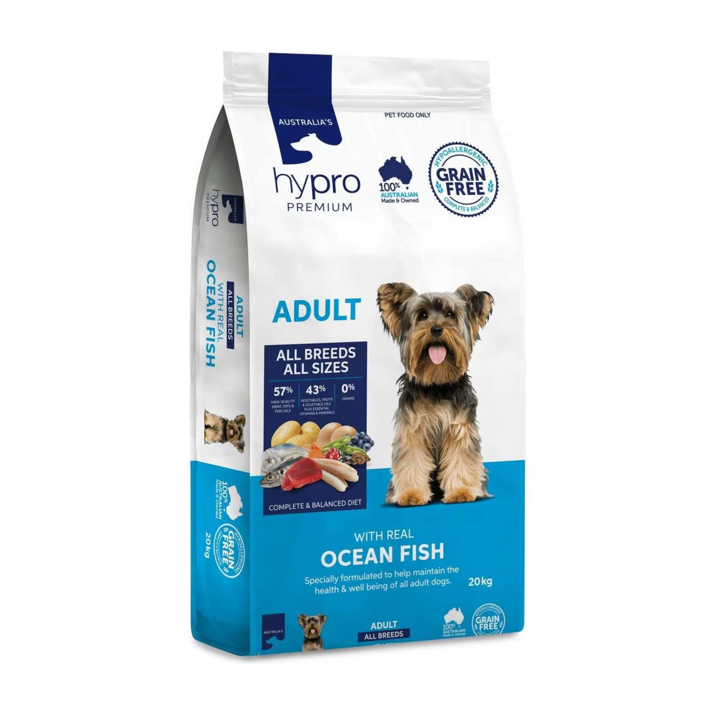 HYPRO PREMIUM Grain Free Ocean Fish - Adult Dog