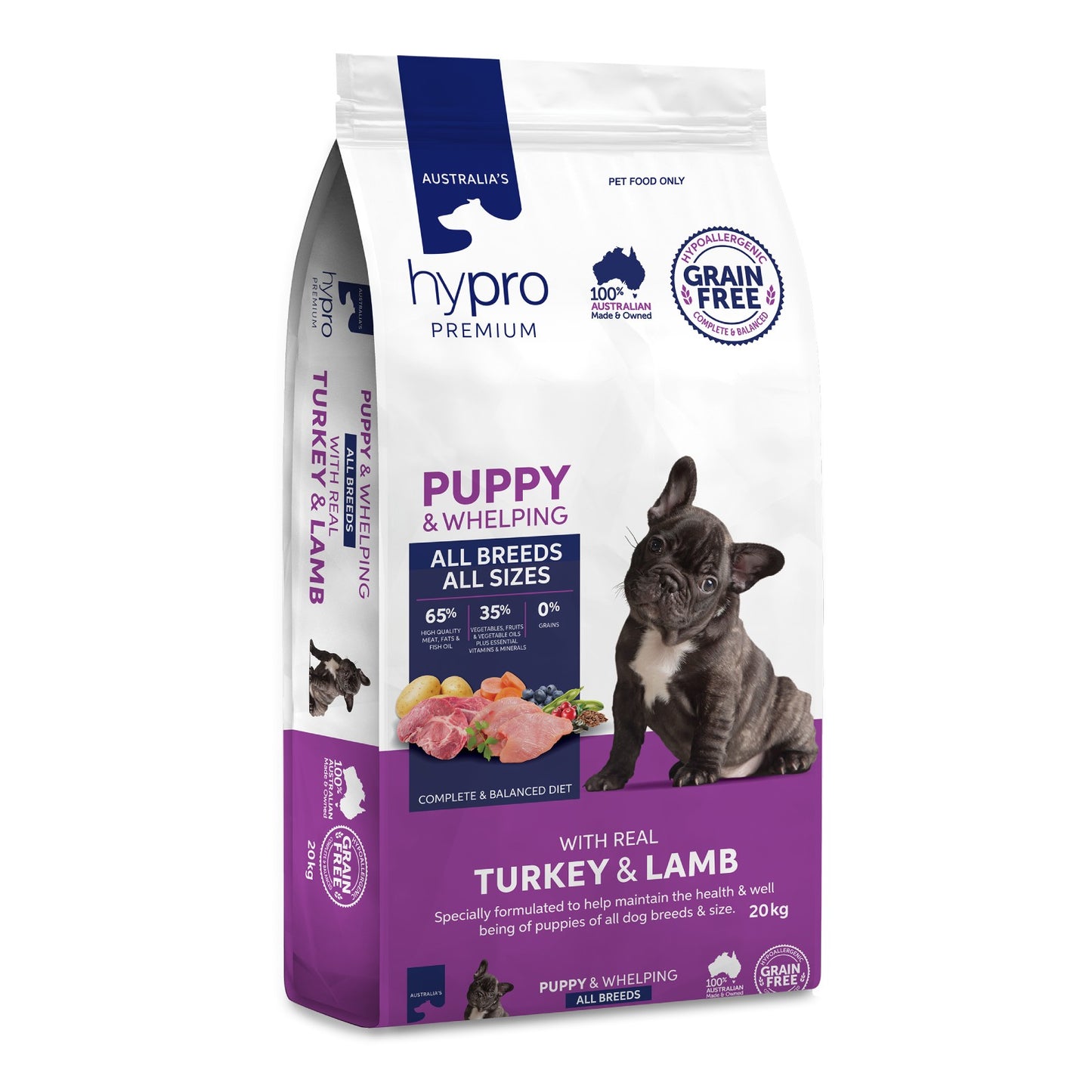 HYPRO PREMIUM Grain Free Turkey & Lamb - Puppy