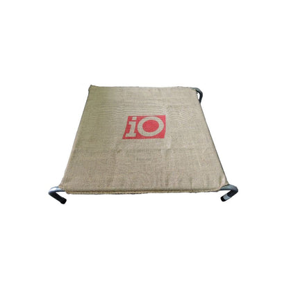 IO Fitted Hessian Bed Cover