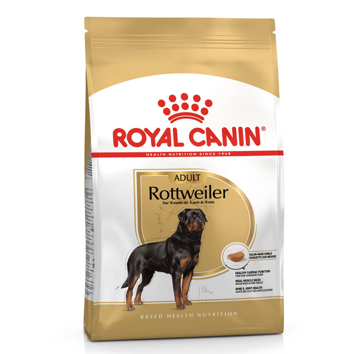 ROYAL CANIN Rottweiler Adult Dry Dog Food - 12kg