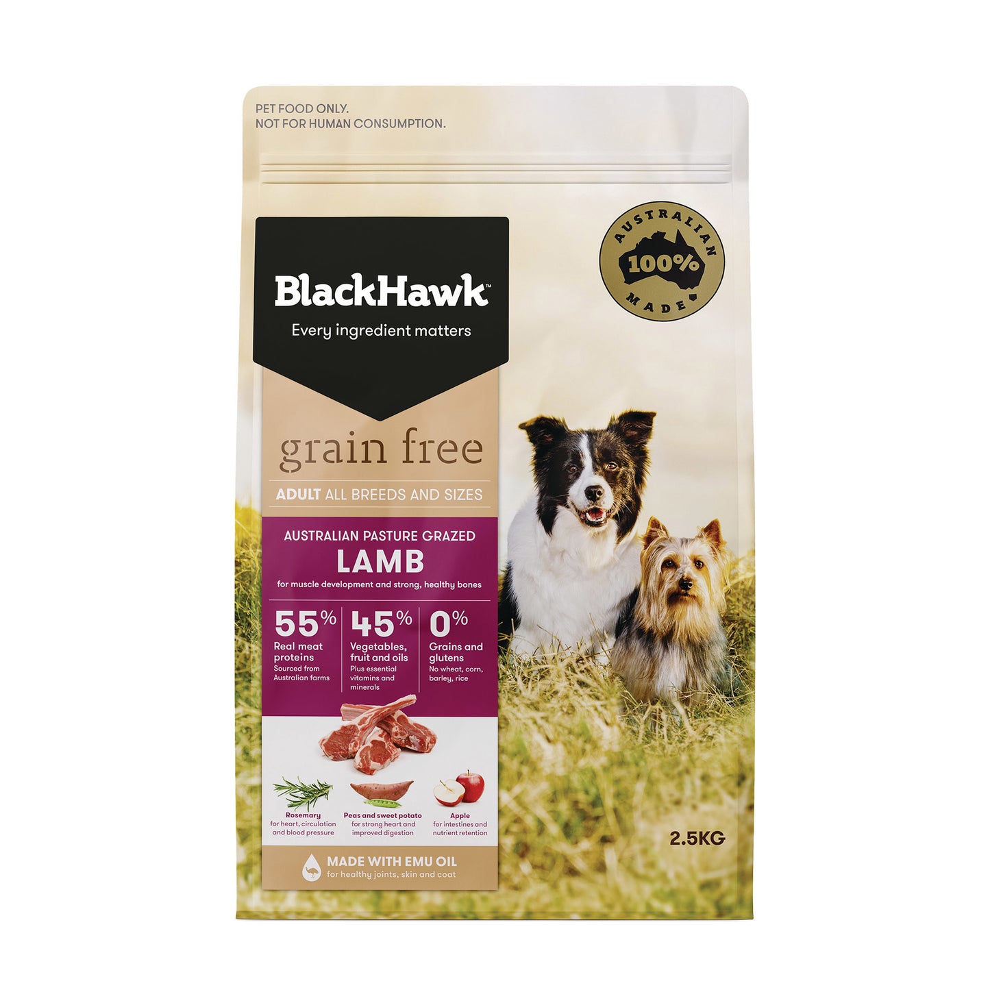 BLACK HAWK Grain Free Lamb