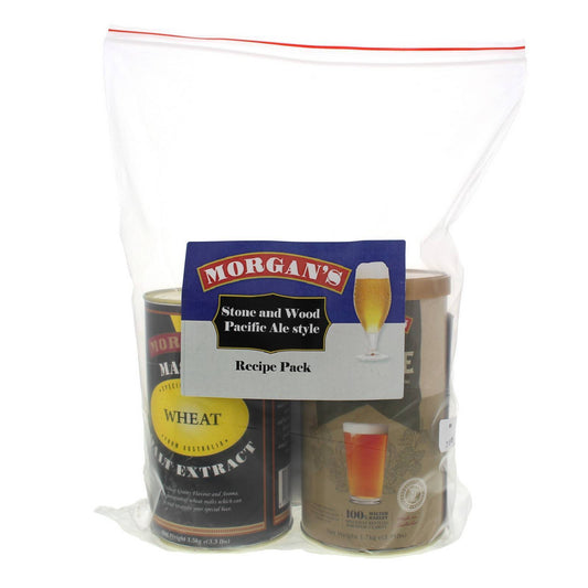 MORGAN'S Recipe Pack Stone & Wood Style All In One Beer Brewing Home Brew