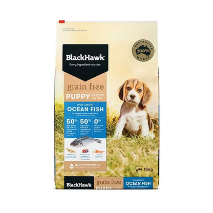 BLACK HAWK Original Puppy Grain Free Ocean Fish