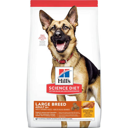 HILL'S Science Diet Adult 6+ Large Breed Chicken Meal, Barley & Rice Recipe dog food - 12kg