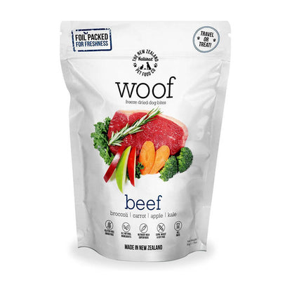 THE NEW ZEALAND NATURAL PET FOOD CO Woof Beef Freeze Dried Dog Food