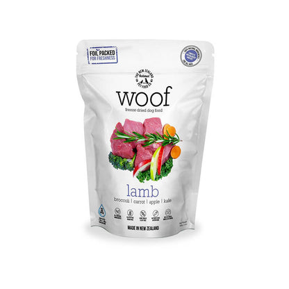 THE NEW ZEALAND NATURAL PET FOOD CO Woof Lamb Freeze Dried Dog Food