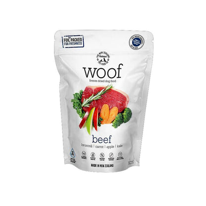 THE NEW ZEALAND NATURAL PET FOOD CO Woof Beef Freeze Dried Dog Food