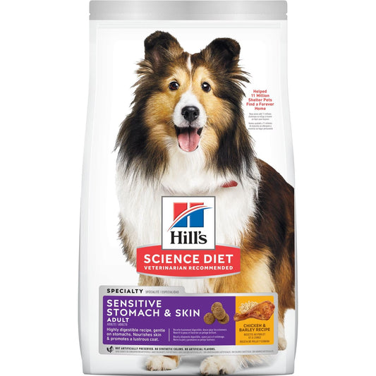 HILL'S Science Diet Adult Sensitive Stomach & Skin Chicken Recipe Dog Food