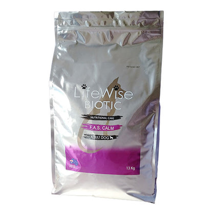 LIFEWISE Biotic F.A.S. Calm with fish, lamb, rice, oats & vegetables for dogs