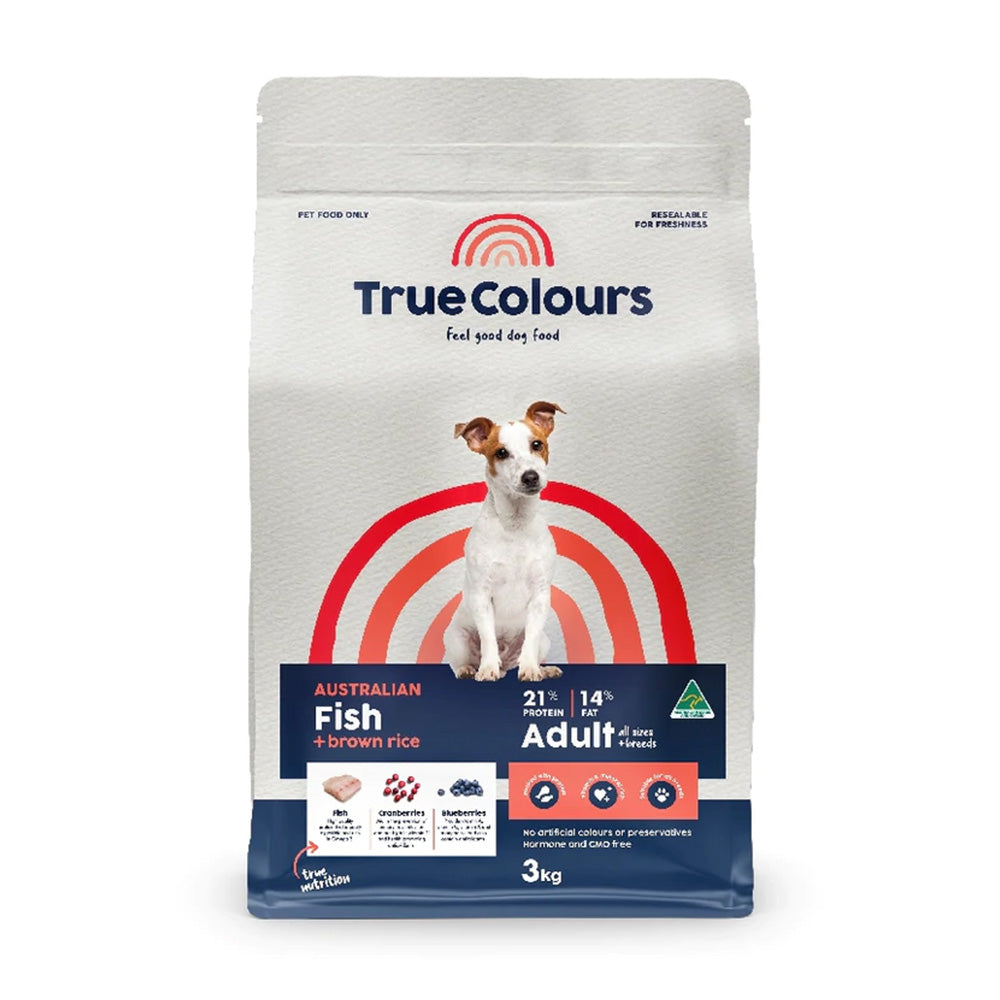TRUE COLOURS Adult Fish & Brown Rice