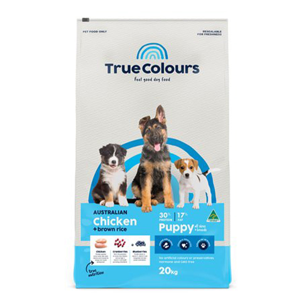TRUE COLOURS Puppy Chicken & Brown Rice
