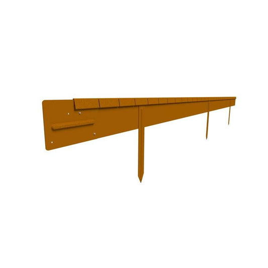 STRAIGHTCURVE Flexline Edging - Weathering Steel - 100mm