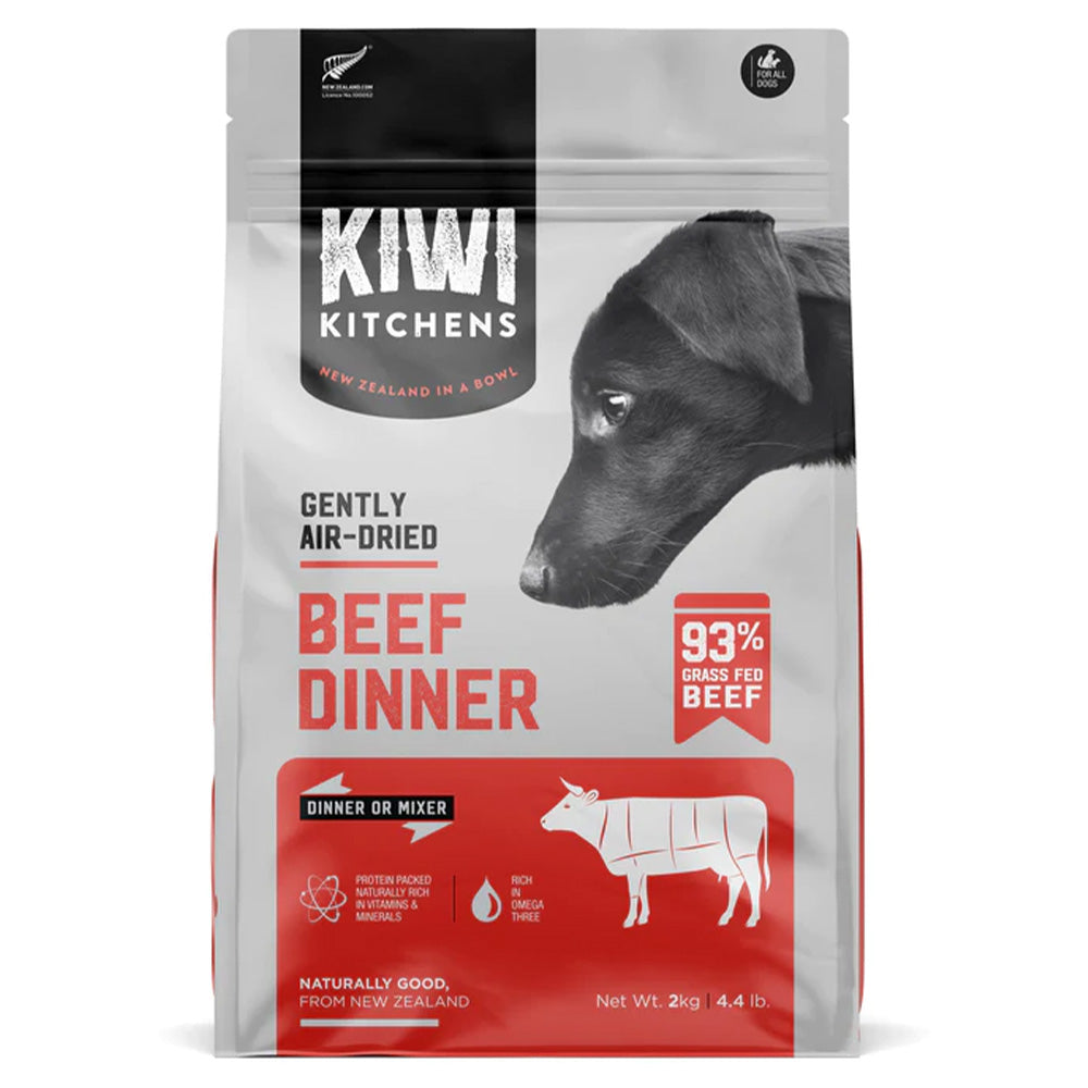 KIWI KITCHENS Air Dried Beef Dog Dinner 2kg